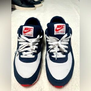 Nike Air Max 90 Men's Sneakers Athletic Sport Comfort Shoes Navy Size 9
